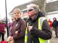 9 mars 2013, l'arrivée de Marche en Corps à la Mairie (1)