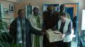 remise de la layette aux Korois, Résidence de Kerlaran, 10-10-12