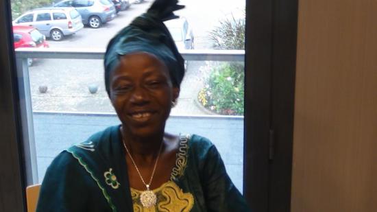 octobre 2012, Djenéba Tessougué à Quéven